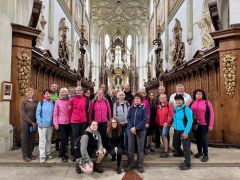 Klub českých turistů, Klatovy - klášter a NS Kladruby