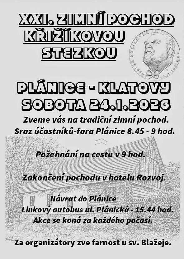 Křižíkovo stezkou 2026